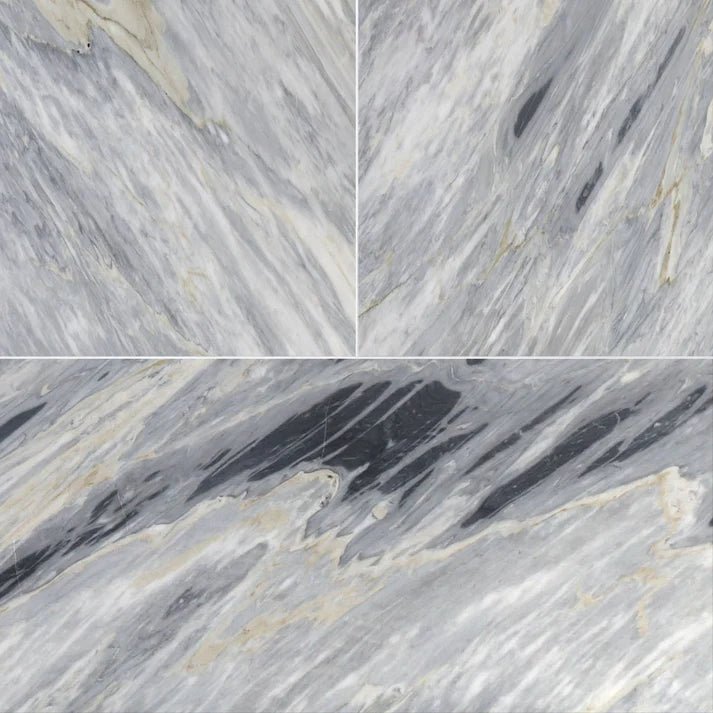 Calacatta Bluette Polished Marble Field Tile 12''x24'' Zicana Boutique - Zicana Boutique - 1