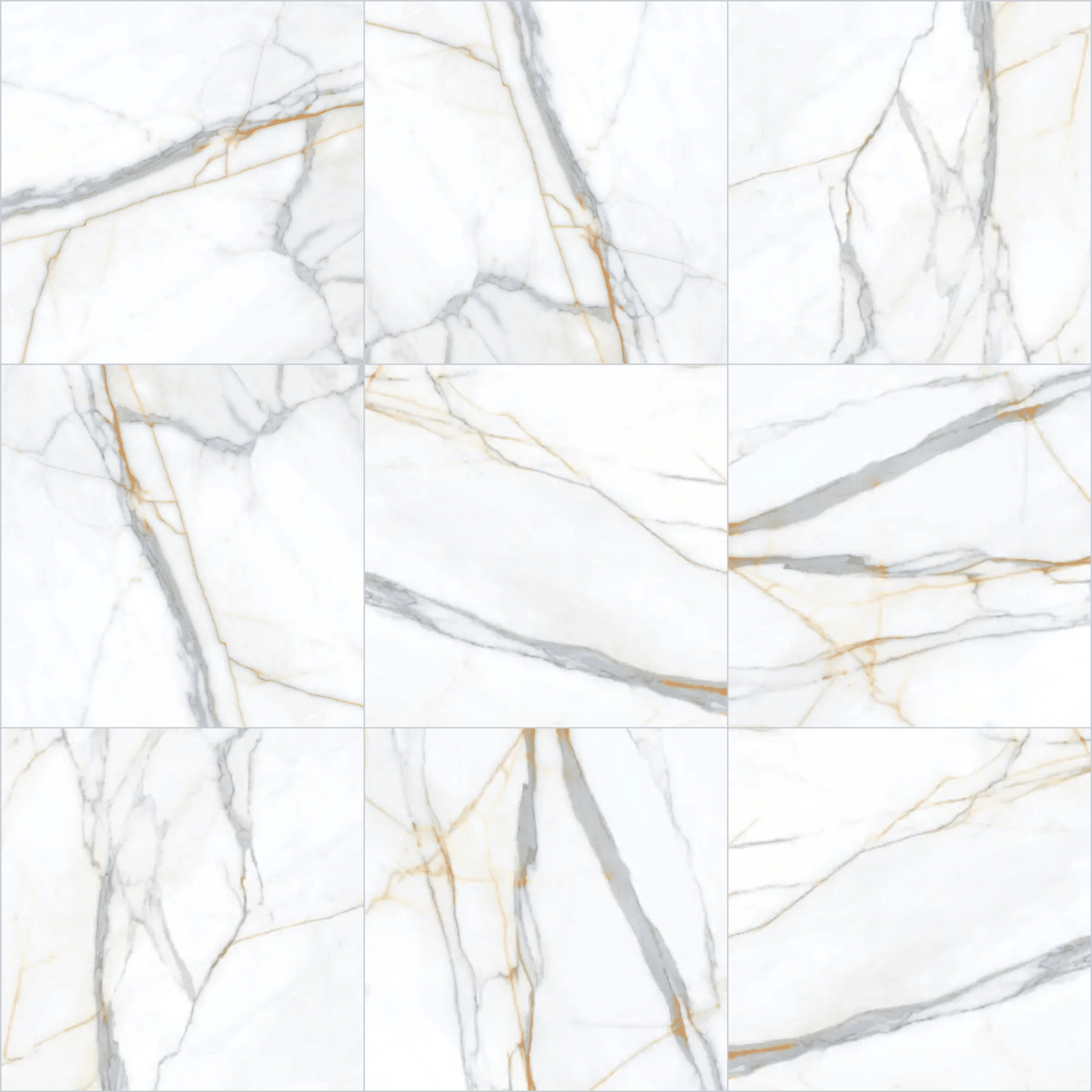 Calacatta Borghini Raphael 48" x 48" Field Tile Raphael Porcelain - Zicana Boutique - 1