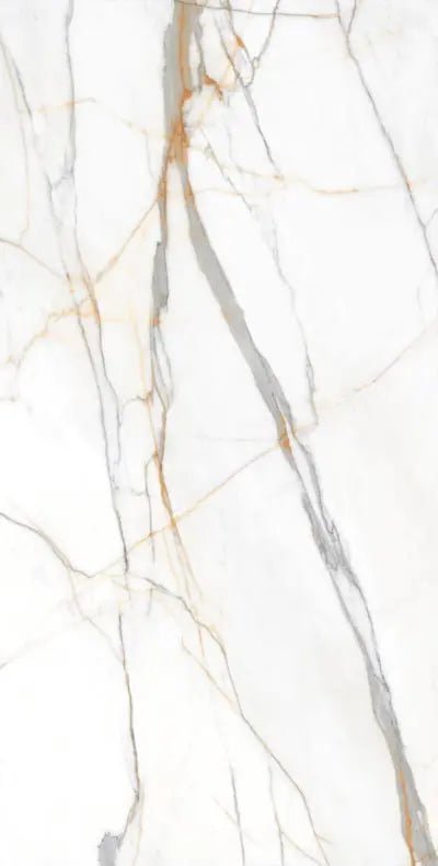 Calacatta Borghini Raphael 48" x 96" Field Tile Raphael Porcelain - Zicana Boutique - 1