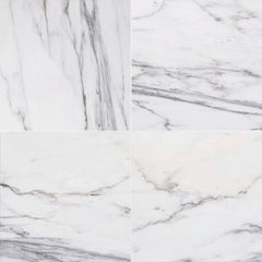 Calacatta Caldia Polished Marble Field Tile 12''x12''x3/8'' Zicana Boutique - Zicana Boutique - 1