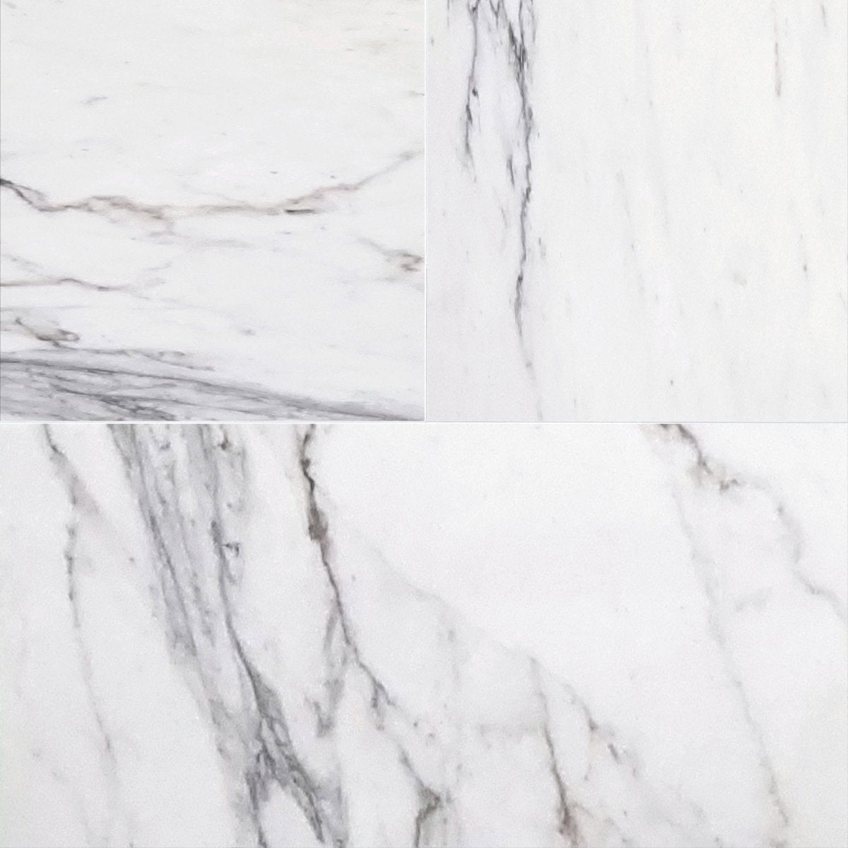 Calacatta Caldia Polished Marble Field Tile 12''x24''x3/8'' Zicana Boutique - Zicana Boutique - 1