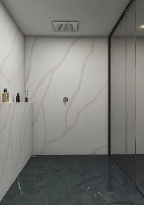 Calacatta Caldise Pental Quartz Architectural Surfaces - Zicana Boutique - 3