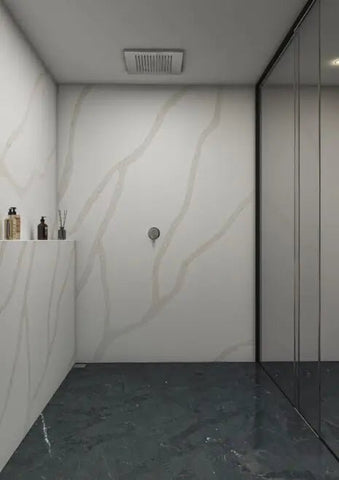 Calacatta Caldise Pental Quartz Architectural Surfaces - Zicana Boutique - 3