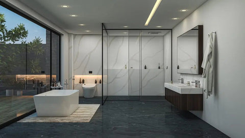 Calacatta Caldise Pental Quartz Architectural Surfaces - Zicana Boutique - 2