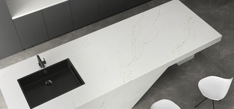 Calacatta Castello Variant Quartz Variant- Zicana Boutique -2
