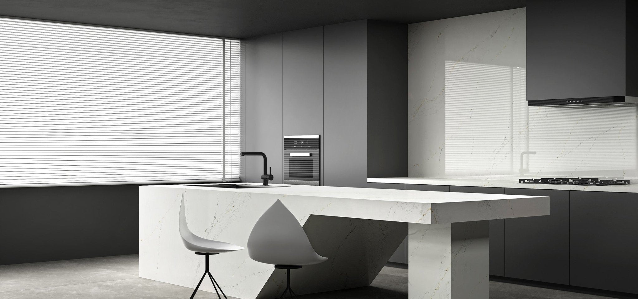 Calacatta Castello Variant Quartz Variant- Zicana Boutique -5