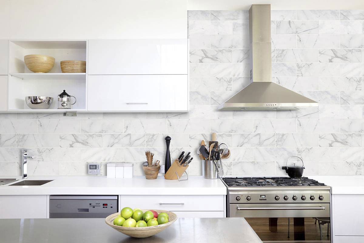 Calacatta Cressa Marble MSI Field Tiles 4" X 12" MSI - Zicana Boutique - 5