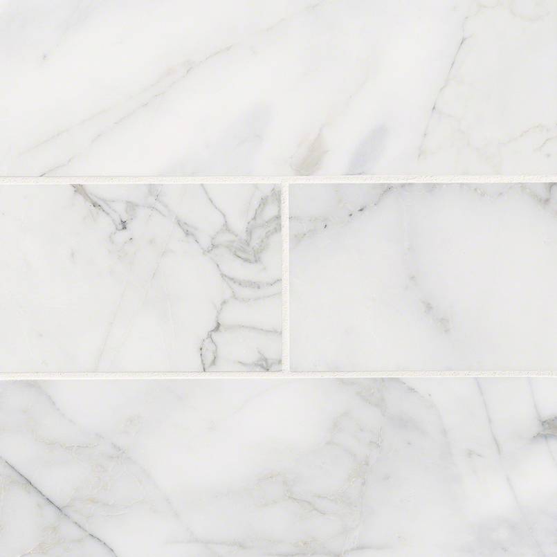 Calacatta Cressa Marble MSI Field Tiles 4" X 12" MSI - Zicana Boutique - 1