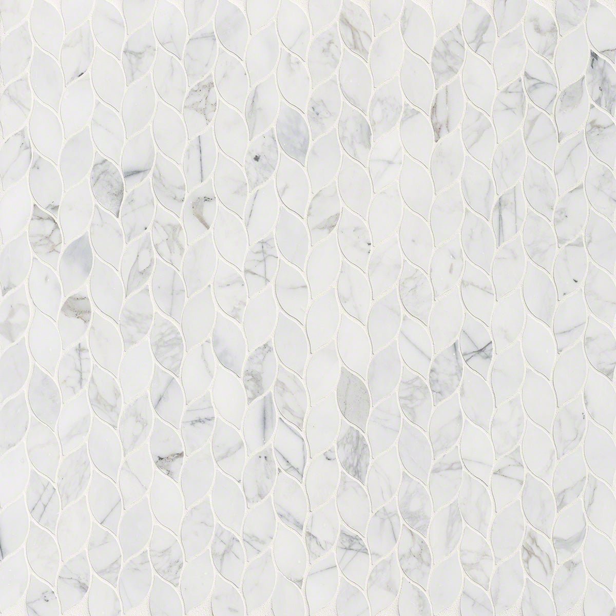 Calacatta Cressa Marble MSI Mosaic Tiles 12" X 13" Blanco Pattern MSI - Zicana Boutique - 3