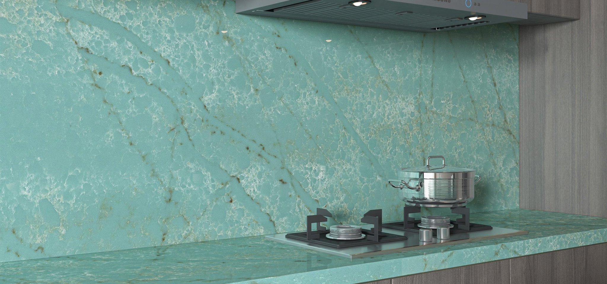 Calacatta Emeralda Variant Quartz Variant- Zicana Boutique -4
