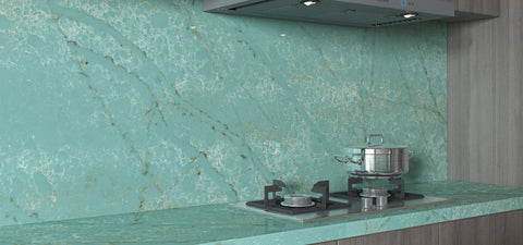 Calacatta Emeralda Variant Quartz Variant- Zicana Boutique -4