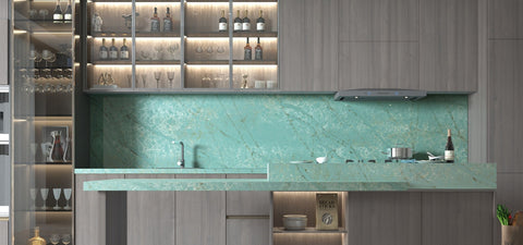 Calacatta Emeralda Variant Quartz Variant- Zicana Boutique -5