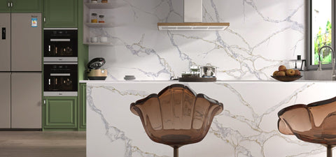 Calacatta Florence Variant Quartz Variant- Zicana Boutique -2