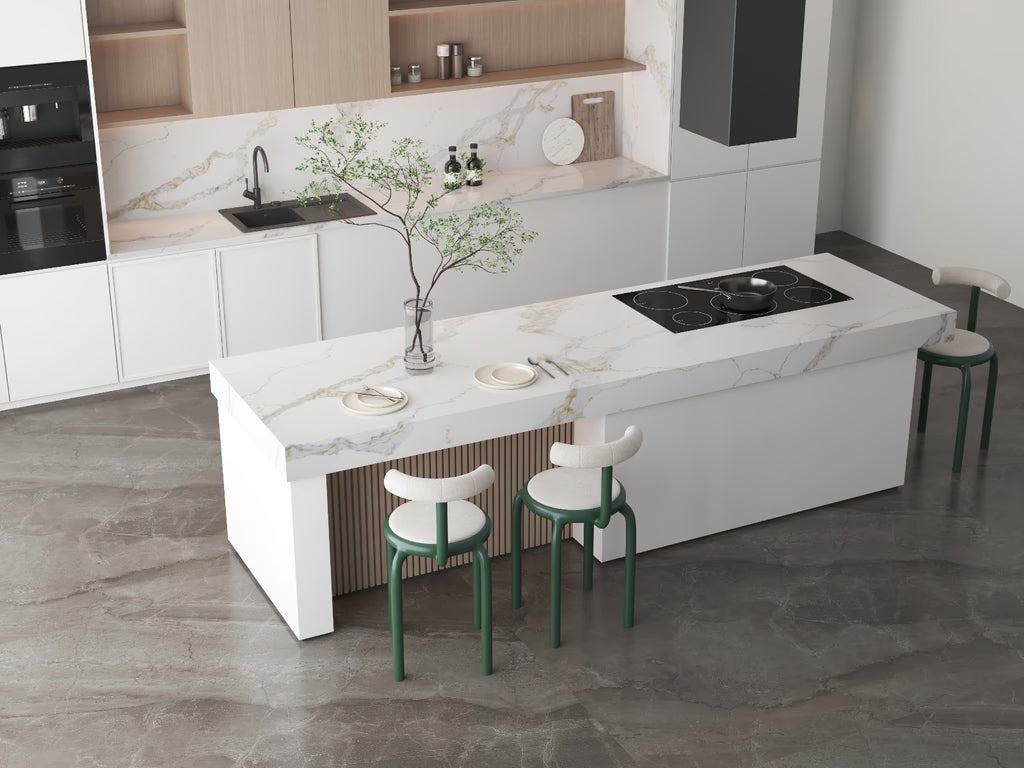 Calacatta Gale Tessa Quartz Tessa Stones - Zicana Boutique - 2