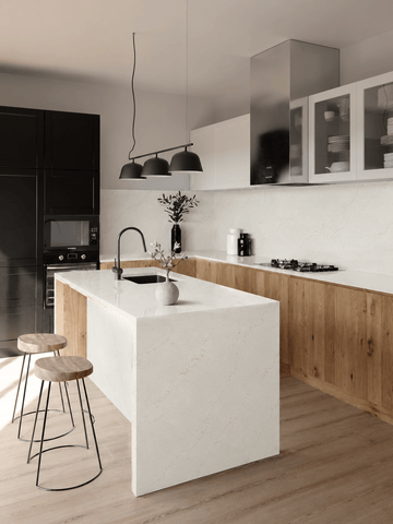 Calacatta Geneva Variant Quartz Variant- Zicana Boutique -2
