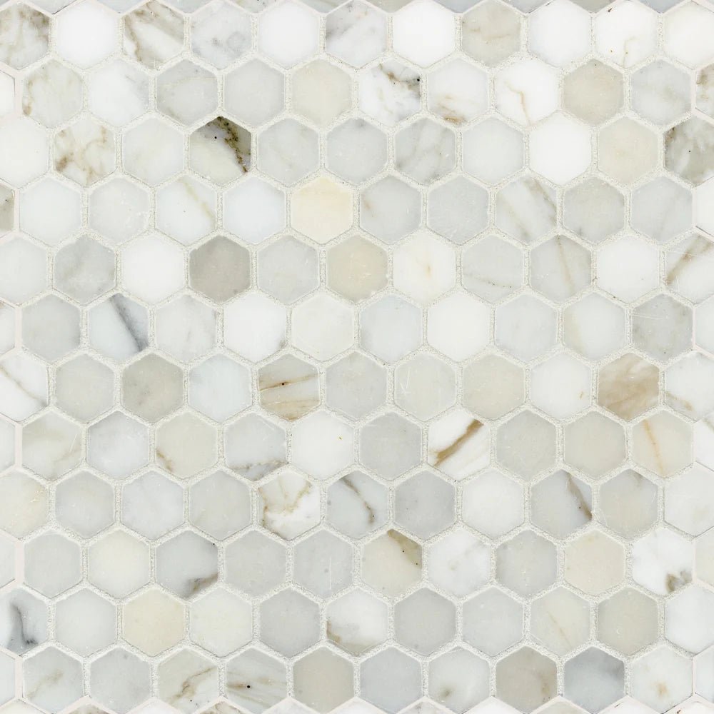 Calacatta Gold Marble Mosaic Zicana Boutique - Zicana Boutique - 1
