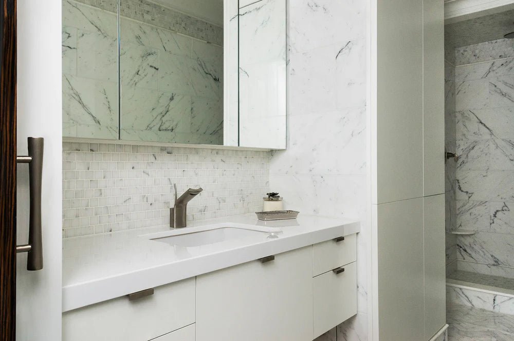 Calacatta Gold Marble Mosaic Zicana Boutique - Zicana Boutique - 2