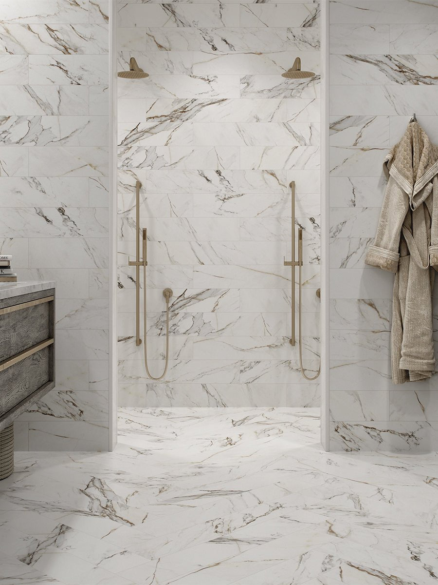 Calacatta Gold Marble Tile 24" x 24" Zicana Boutique - Zicana Boutique - 2
