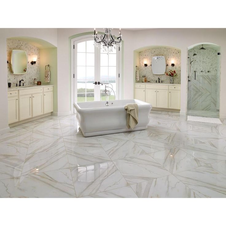 Calacatta Gold Marble Tile 24" x 24" Zicana Boutique - Zicana Boutique - 6