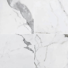 Calacatta Gold Polished Marble File Tile 12''x12''x3/8'' Zicana Boutique - Zicana Boutique - 1