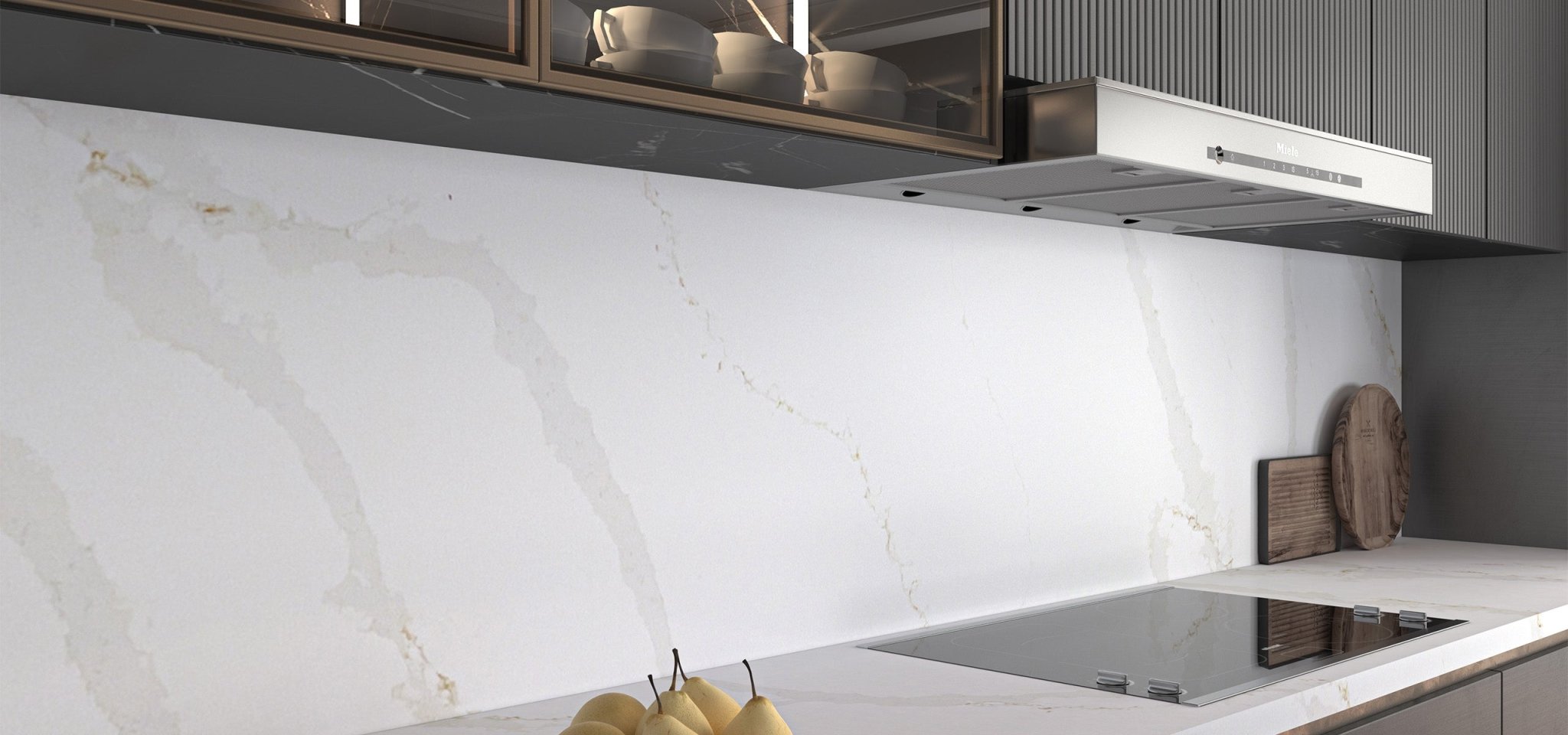 Calacatta Gold Variant Quartz Variant- Zicana Boutique -5