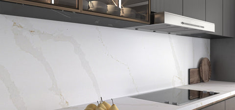Calacatta Gold Variant Quartz Variant- Zicana Boutique -5