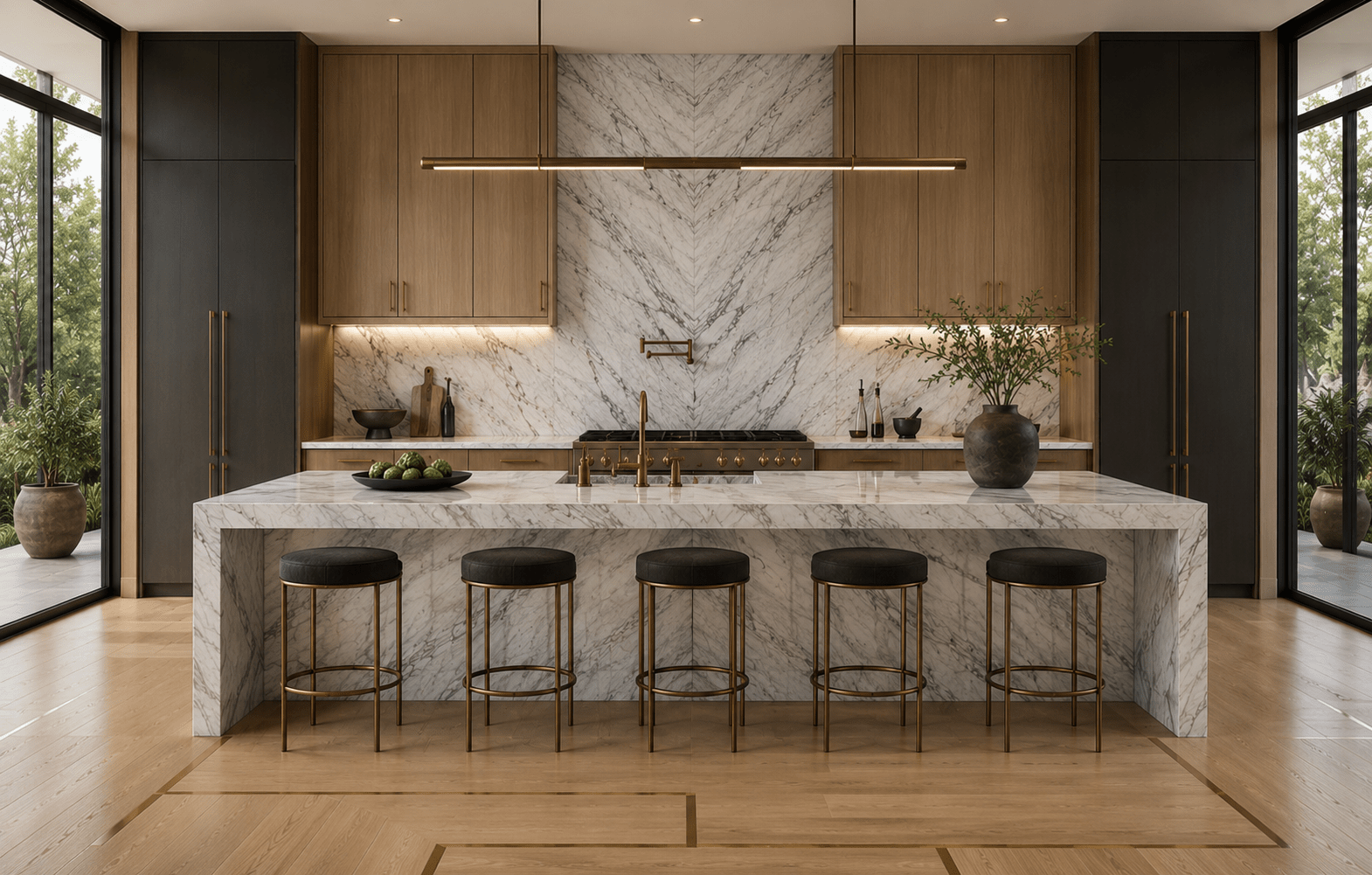 Calacatta Manhattan Marble Zicana Boutique- Zicana Boutique -2