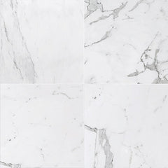 Calacatta Michael Angelo Honed Marble Field Tile 12''x12''x3/8'' Zicana Boutique - Zicana Boutique - 1