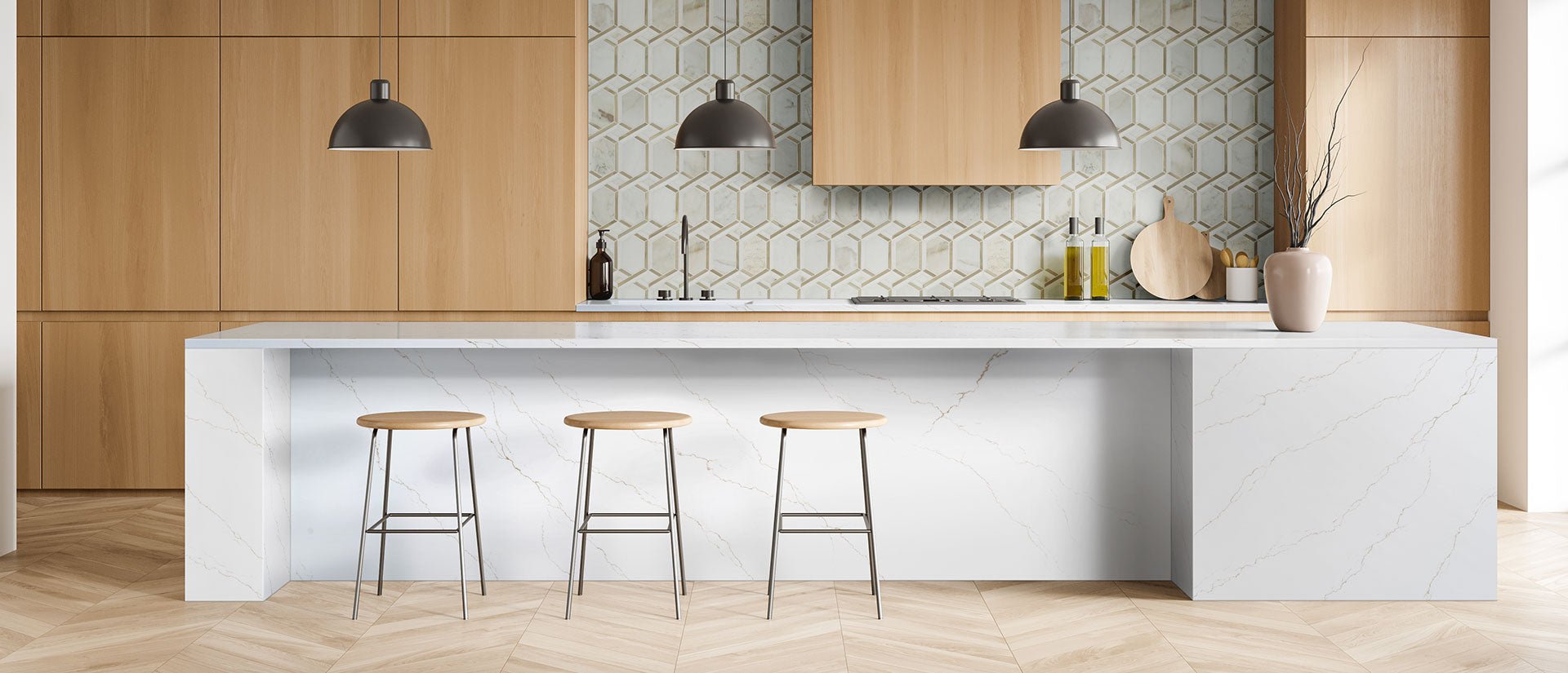 Calacatta Miraggio Gold Msi Q MSI - Zicana Boutique - 4