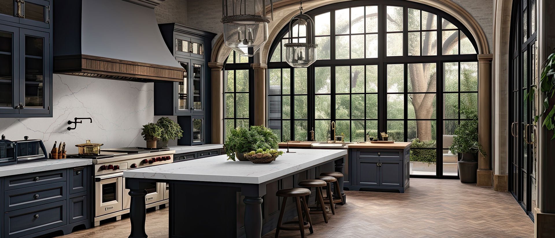 Calacatta Miraggio SeaGlass Msi Q MSI - Zicana Boutique - 3