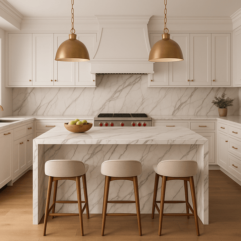 Calacatta Noah Raphael Quartz Raphael Quartz - Zicana Boutique - 3