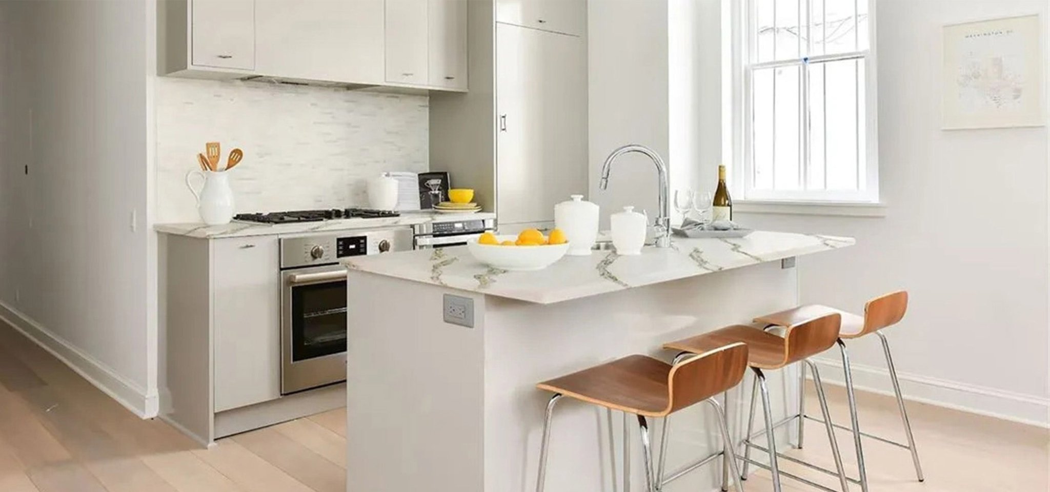 Calacatta Palladium Variant Quartz Variant- Zicana Boutique -2