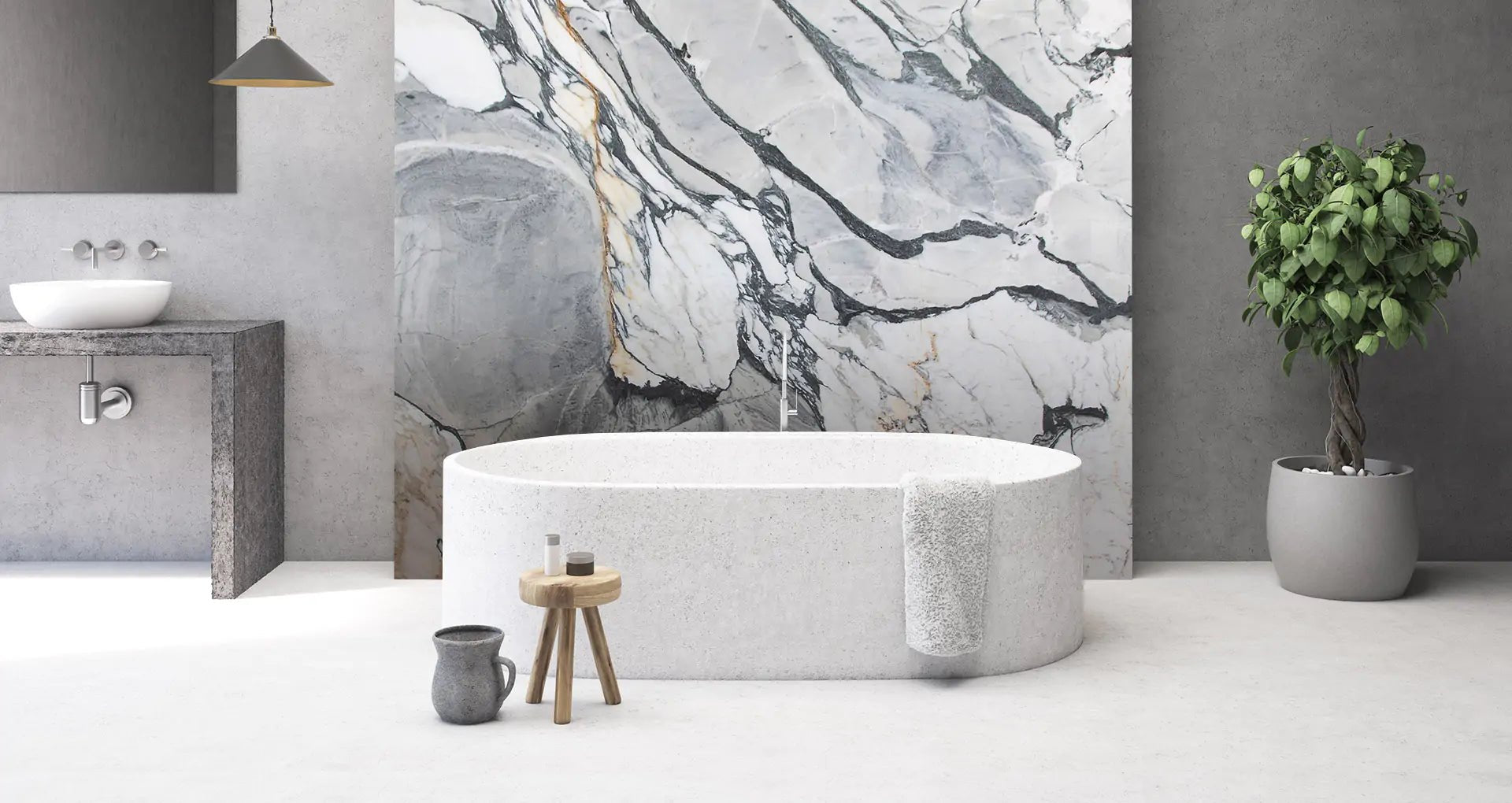 Calacatta Picasso Marble Antolini - Zicana Boutique - 3