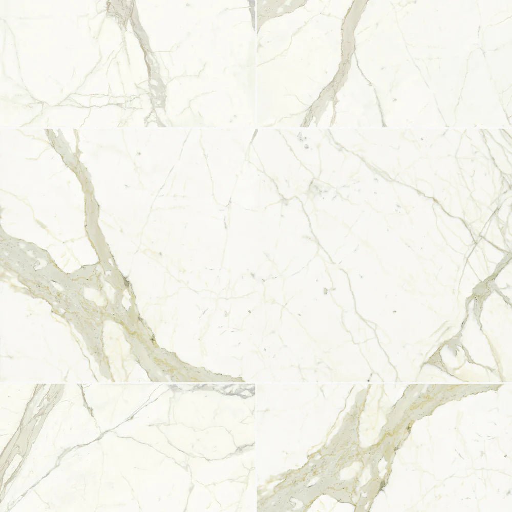 Calacatta Porcelain Field Tile 24" x 48" Artistic Tile - Zicana Boutique - 1