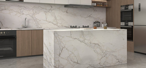 Calacatta Reale Variant Quartz Variant- Zicana Boutique -5