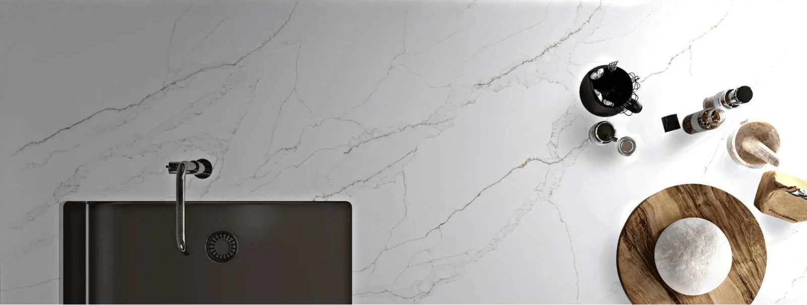 Calacatta Romano Raphael Quartz Raphael Quartz - Zicana Boutique - 2