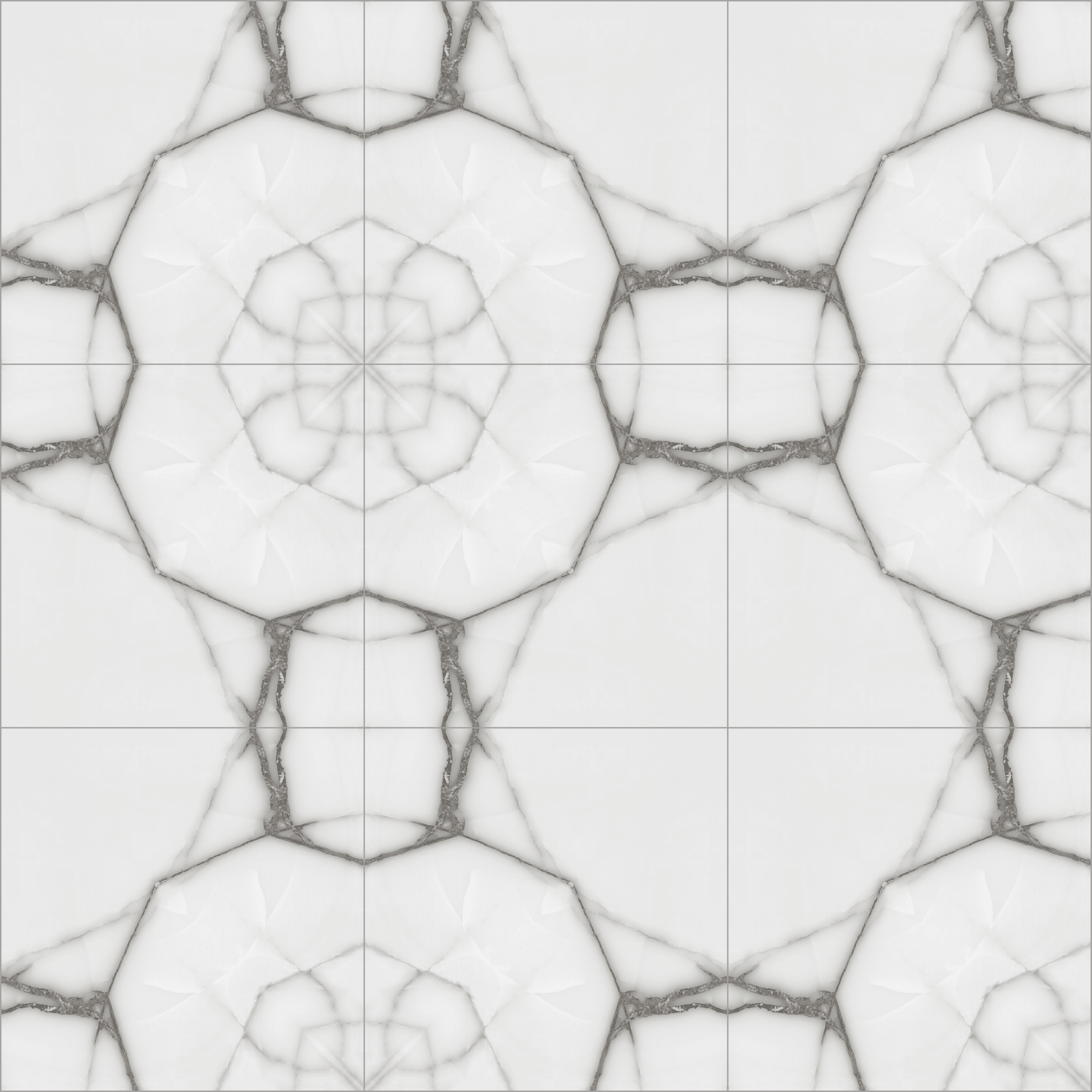 Calacatta Spider Raphael 32" x 32" Field Tile Raphael Porcelain - Zicana Boutique - 1