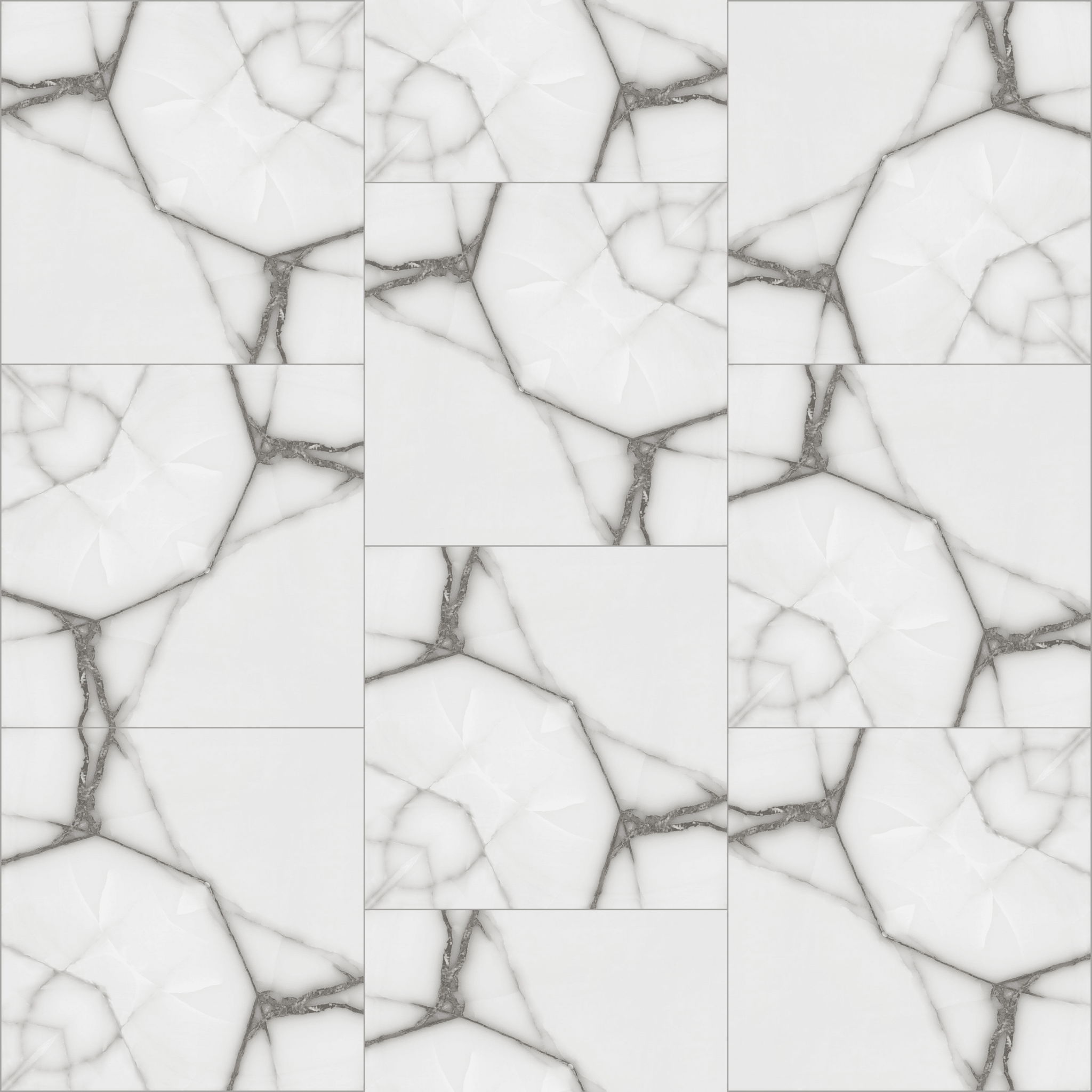 Calacatta Spider Raphael 32" x 32" Field Tile Raphael Porcelain - Zicana Boutique - 4