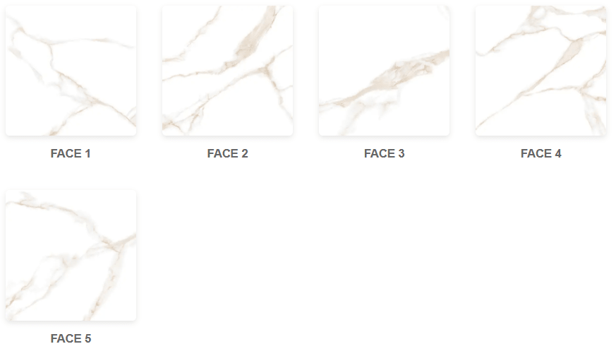 Calacatta Udi Raphael 32" x 32" Field Tile Raphael Porcelain - Zicana Boutique - 6