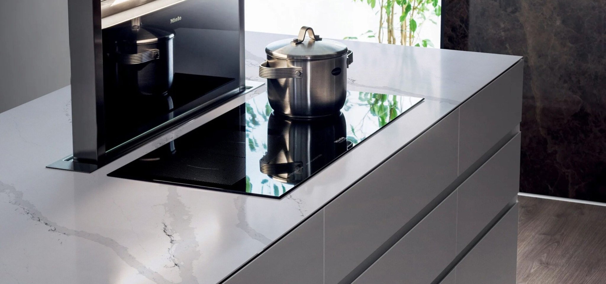 Calacatta Valletta Variant Quartz Variant- Zicana Boutique -5