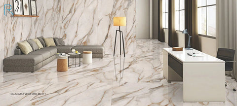 Calacatta Vena Oro Raphael Porcelain Raphael Porcelain - Zicana Boutique - 3