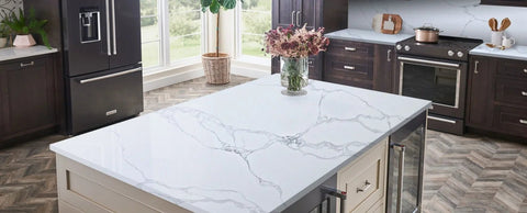 Calacatta Venetian Raphael Quartz Raphael Quartz - Zicana Boutique - 2