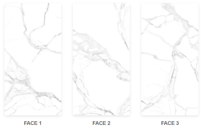 Calacatta Venice Raphael 48" x 96" Field Tile Raphael Porcelain - Zicana Boutique - 8