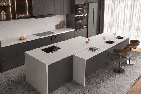 Calacatta Vesuvio Variant Quartz Variant- Zicana Boutique -2