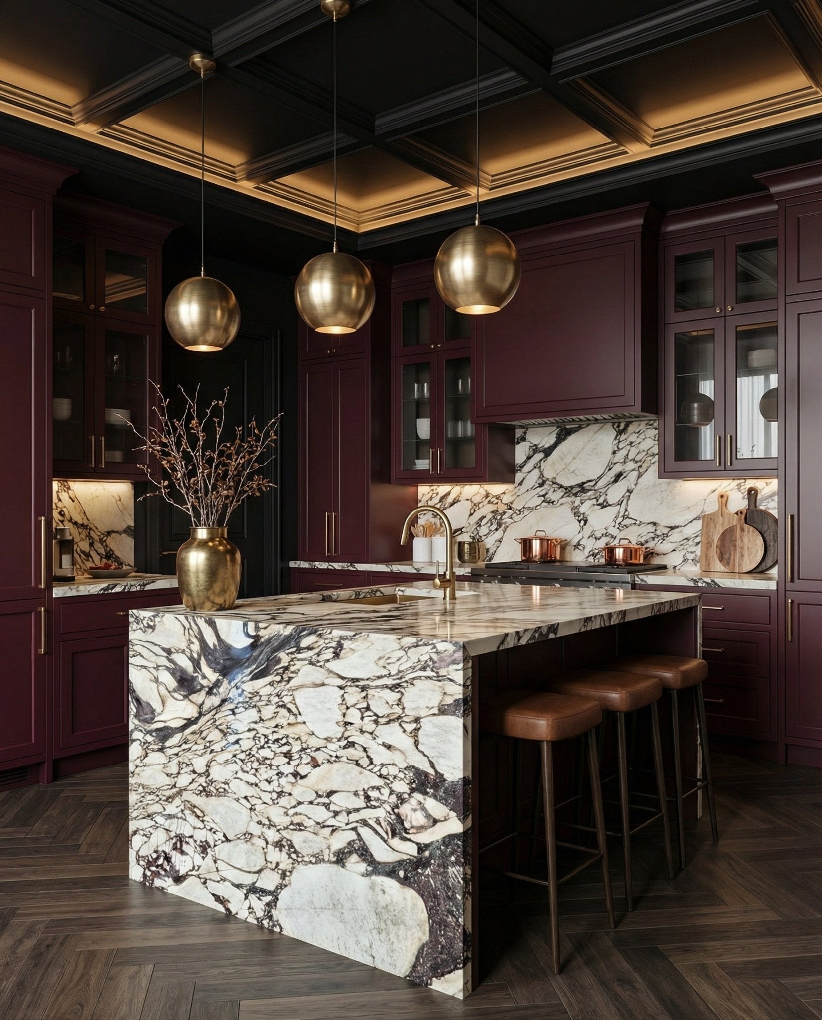 Calacatta Viola Antico Marble Canteras Portofino - Zicana Boutique - 2