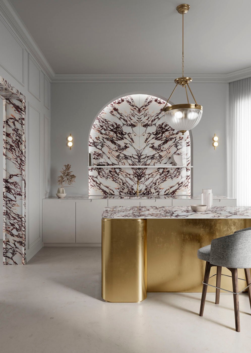 Calacatta Viola Infinity Infinity - Zicana Boutique - 2