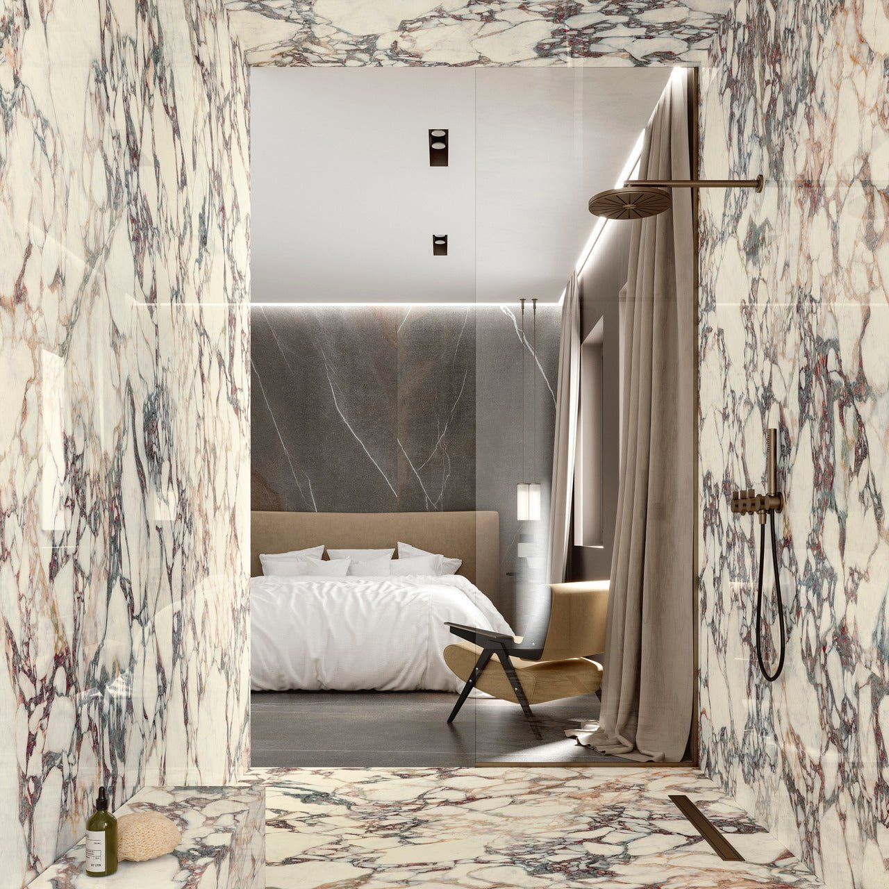 Calacatta Viola Maxfine IRIS MFG - Zicana Boutique - 3