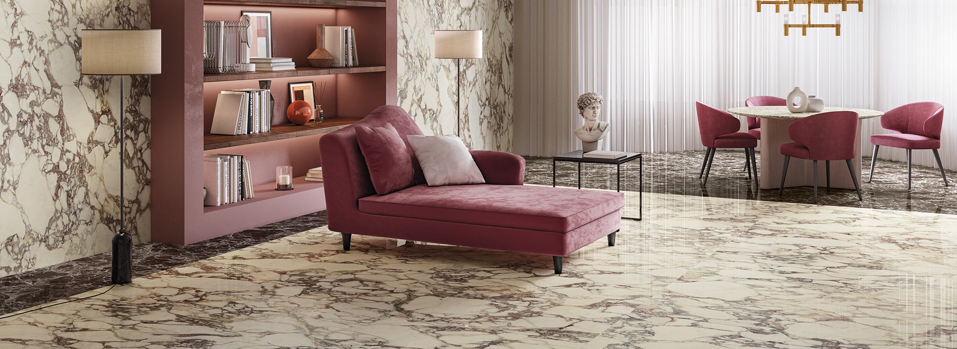 Calacatta Viola Maxfine IRIS MFG - Zicana Boutique - 6