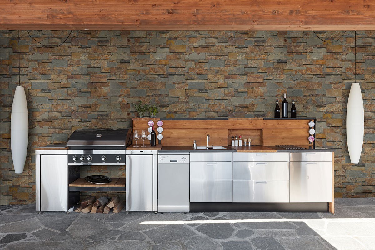 California Gold XL Slate MSI Field Tiles 9" X 24" Stacked Pattern MSI - Zicana Boutique - 6