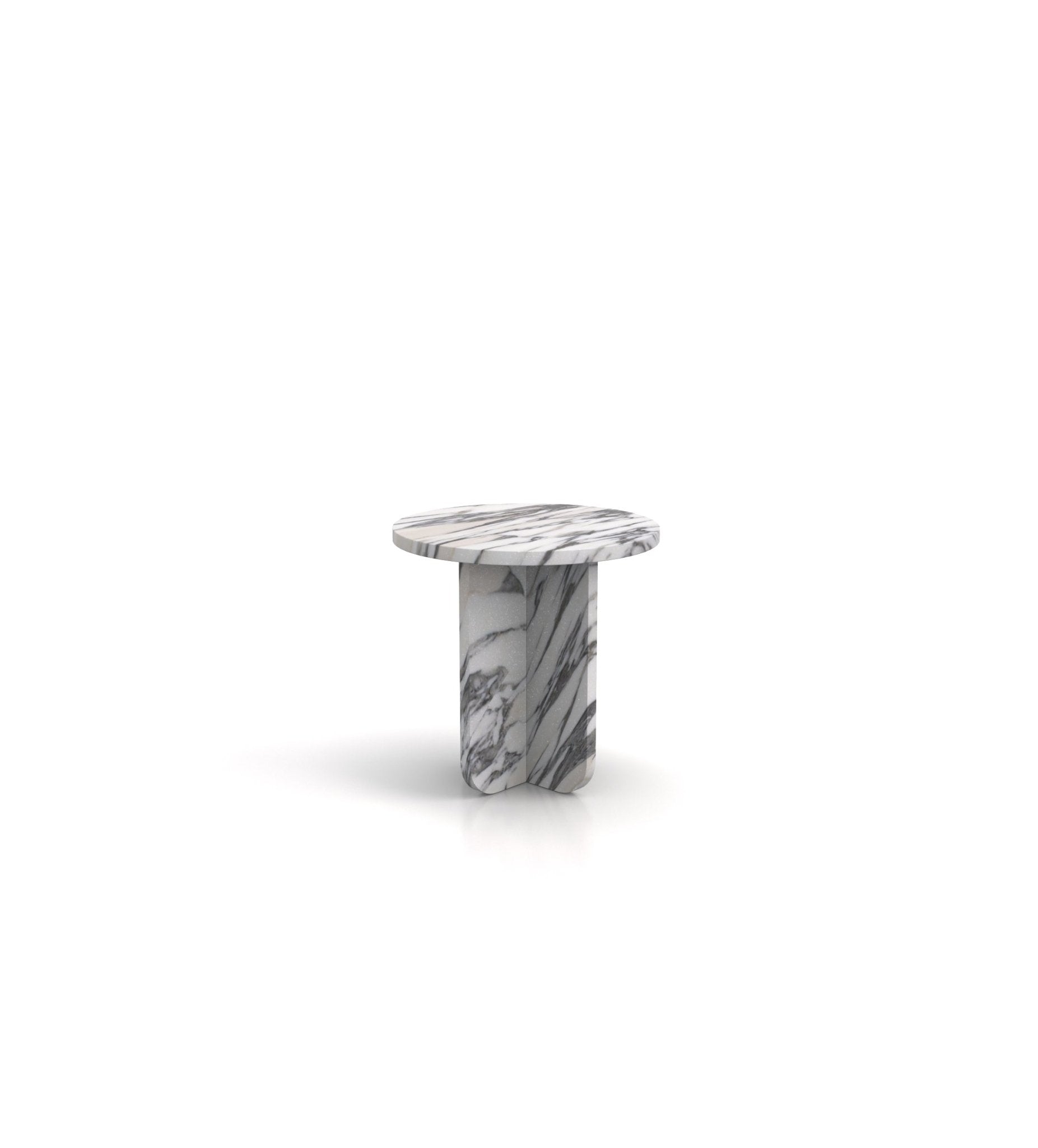 Calypso Side Table Marble Couture - Zicana Boutique - 10